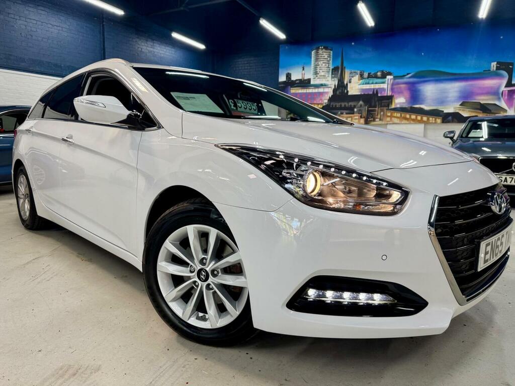 Hyundai I40 Estate 1.7 Crdi Blue Drive Se Nav Tourer Euro 6 S White