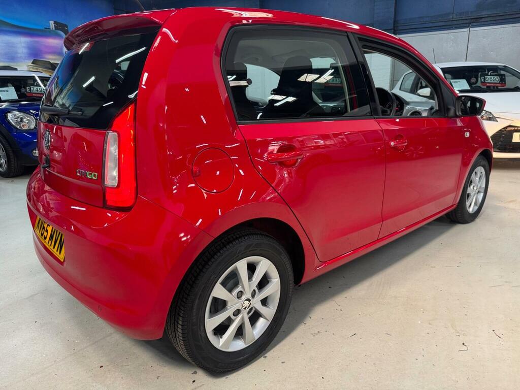 Skoda Citigo Hatchback 1.0 Mpi Greentech Se L Euro 6 Ss Red #3