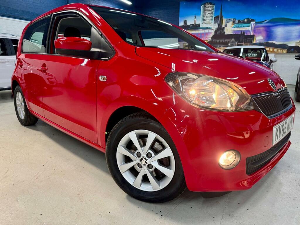 Skoda Citigo Hatchback 1.0 Mpi Greentech Se L Euro 6 Ss Red