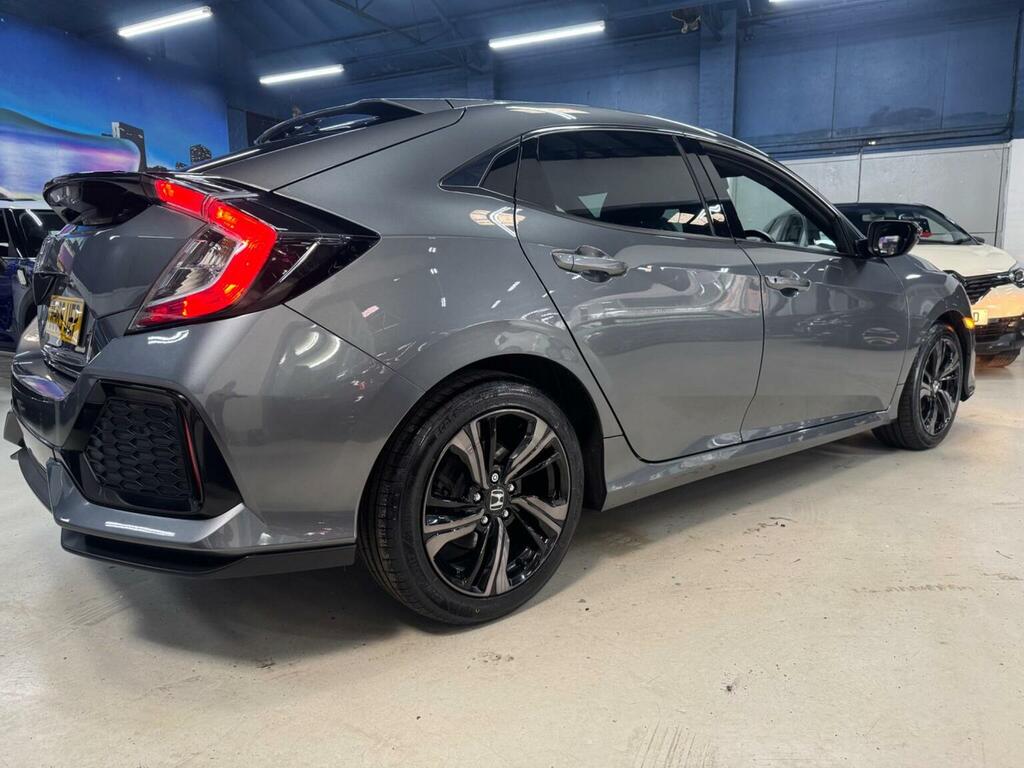 Honda Civic Hatchback 1.0 Vtec Turbo Sr Euro 6 Ss 2019 Grey #3