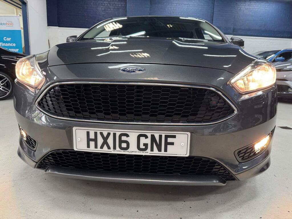 Ford Focus Hatchback 1.5 Tdci Zetec S Euro 6 Ss 2016 Grey #4