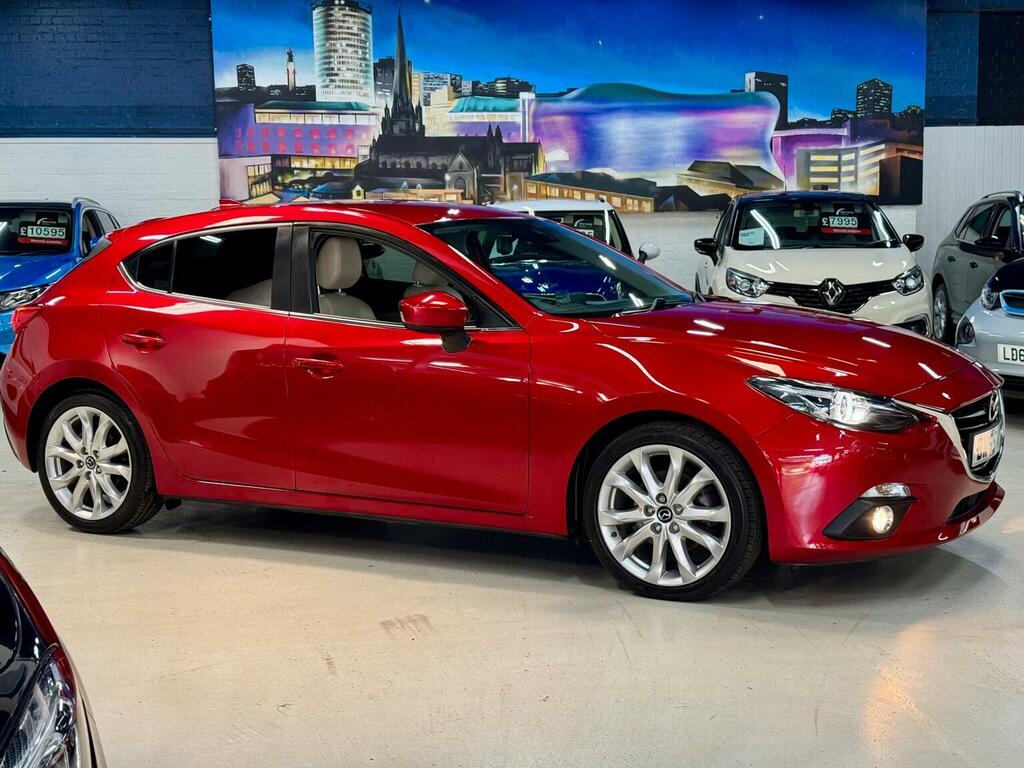 Mazda 3 Hatchback 2.0 Skyactiv-g Sport Nav Euro 6 Ss Red #2