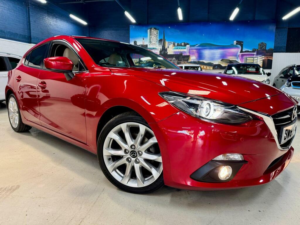 Mazda 3 Hatchback 2.0 Skyactiv-g Sport Nav Euro 6 Ss Red