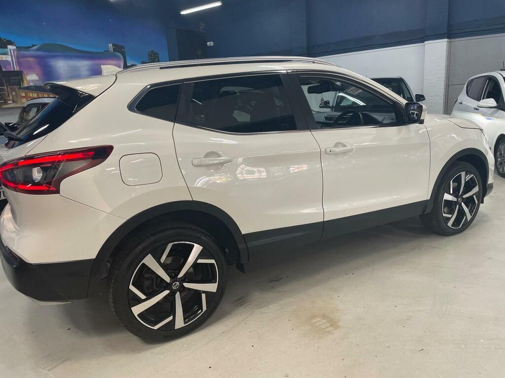 Nissan Qashqai Suv 1.3 Dig-t Tekna Dct Euro 6 Ss 201 White #5