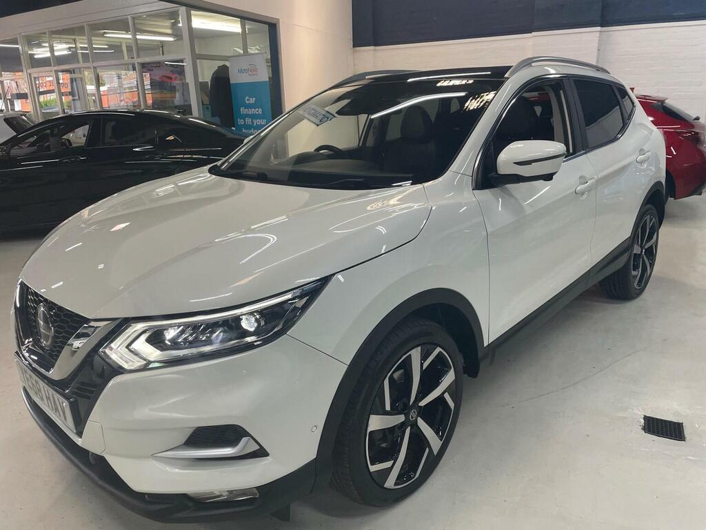 Nissan Qashqai Suv 1.3 Dig-t Tekna Dct Euro 6 Ss 201 White #3