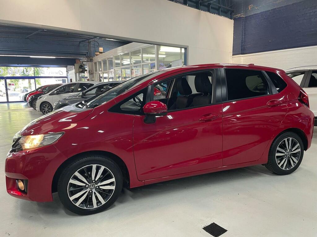 Honda Jazz Hatchback 1.3 I-vtec Ex Cvt Euro 6 Ss 2017 Red #5
