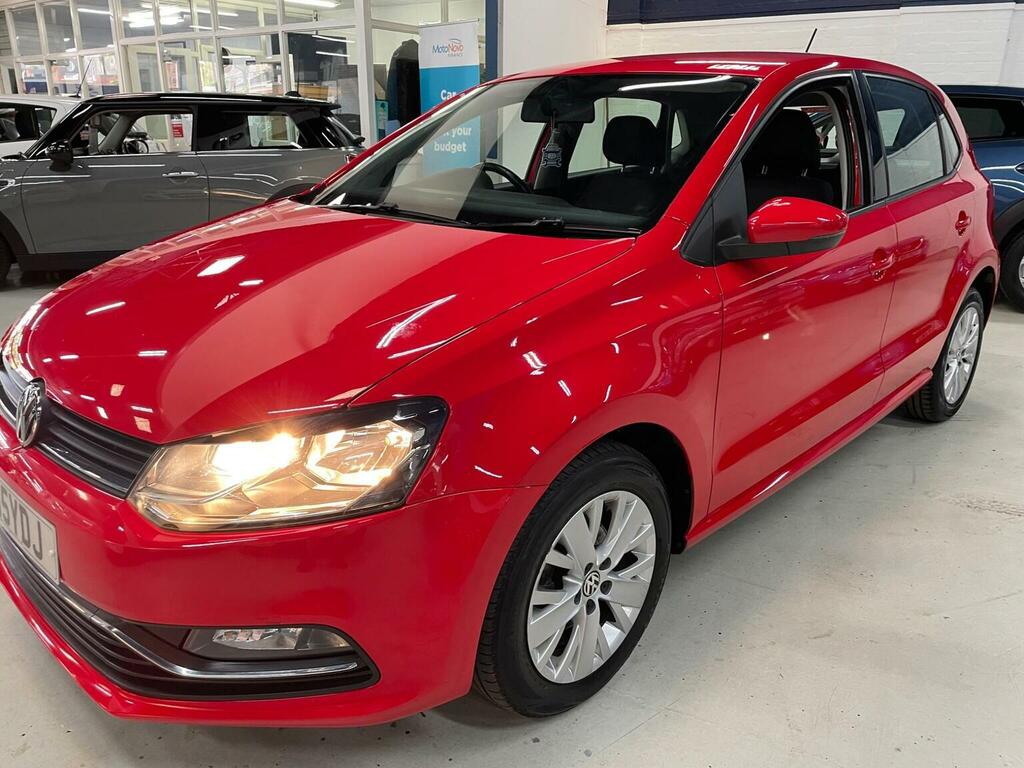 Volkswagen Polo Hatchback 1.0 Bluemotion Tech Se Euro 6 Ss Red #3