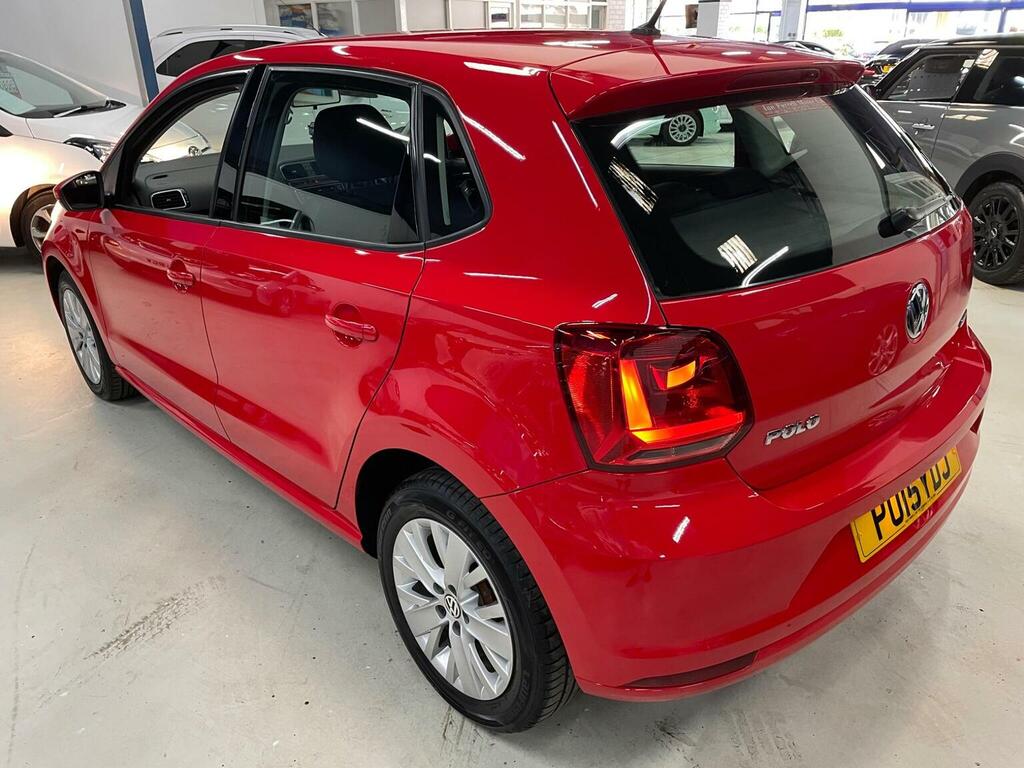 Volkswagen Polo Hatchback 1.0 Bluemotion Tech Se Euro 6 Ss Red #6