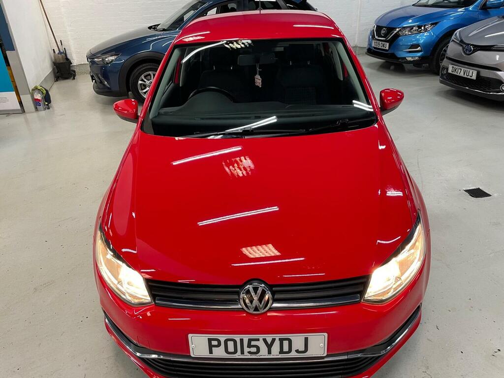 Volkswagen Polo Hatchback 1.0 Bluemotion Tech Se Euro 6 Ss Red #5