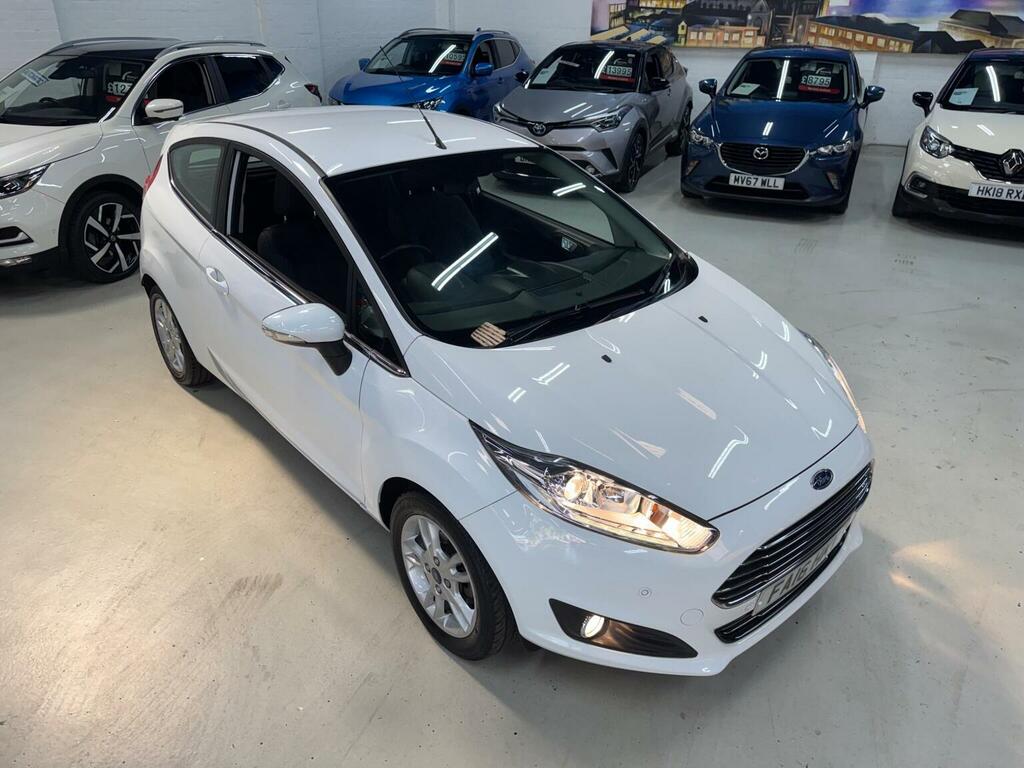 Ford Fiesta Hatchback 1.0 Zetec Euro 6 Ss 201616 White #6