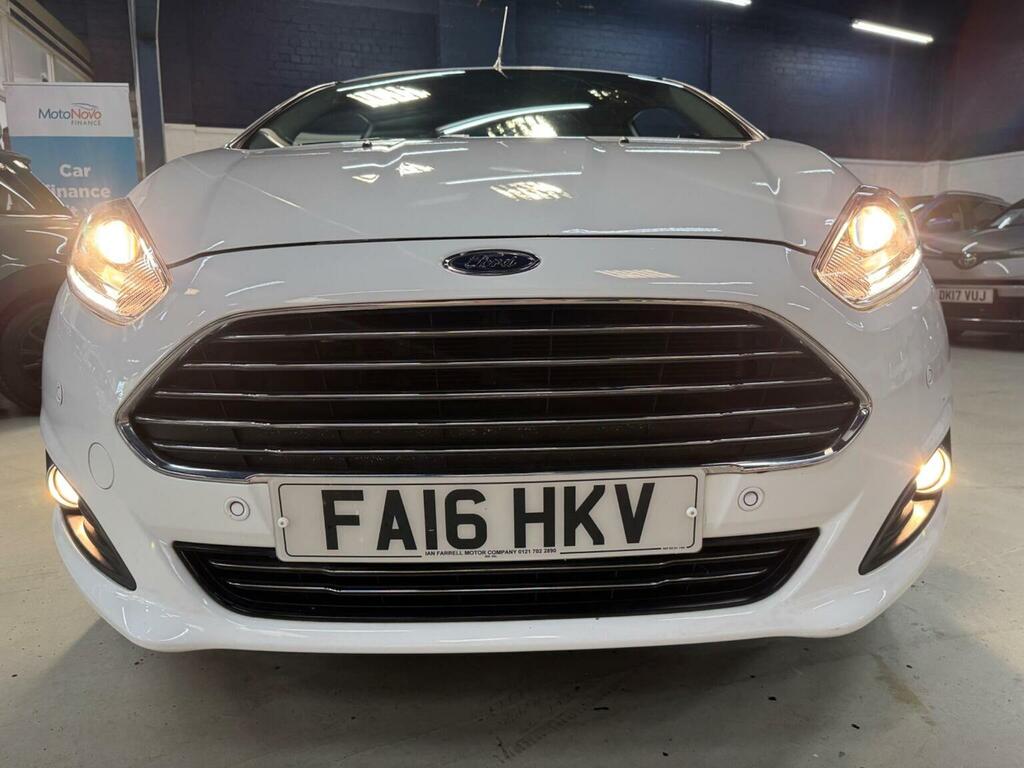 Ford Fiesta Hatchback 1.0 Zetec Euro 6 Ss 201616 White #3