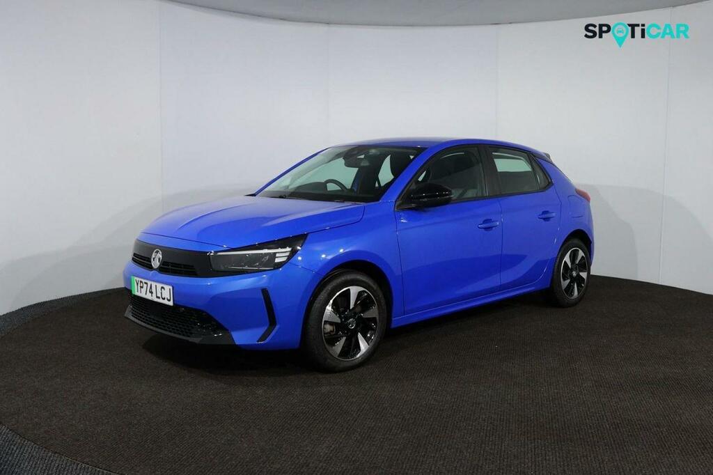 Vauxhall Corsa-e 100Kw Design 50Kwh YP74LCJ Blue #3