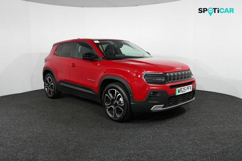 Jeep Avenger 115Kw Summit 54Kwh WR25PFV Red