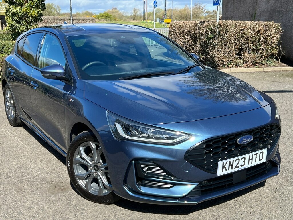 Ford Focus 1.0 Ecoboost Hybrid Mhev 155 St-line Edition Blue