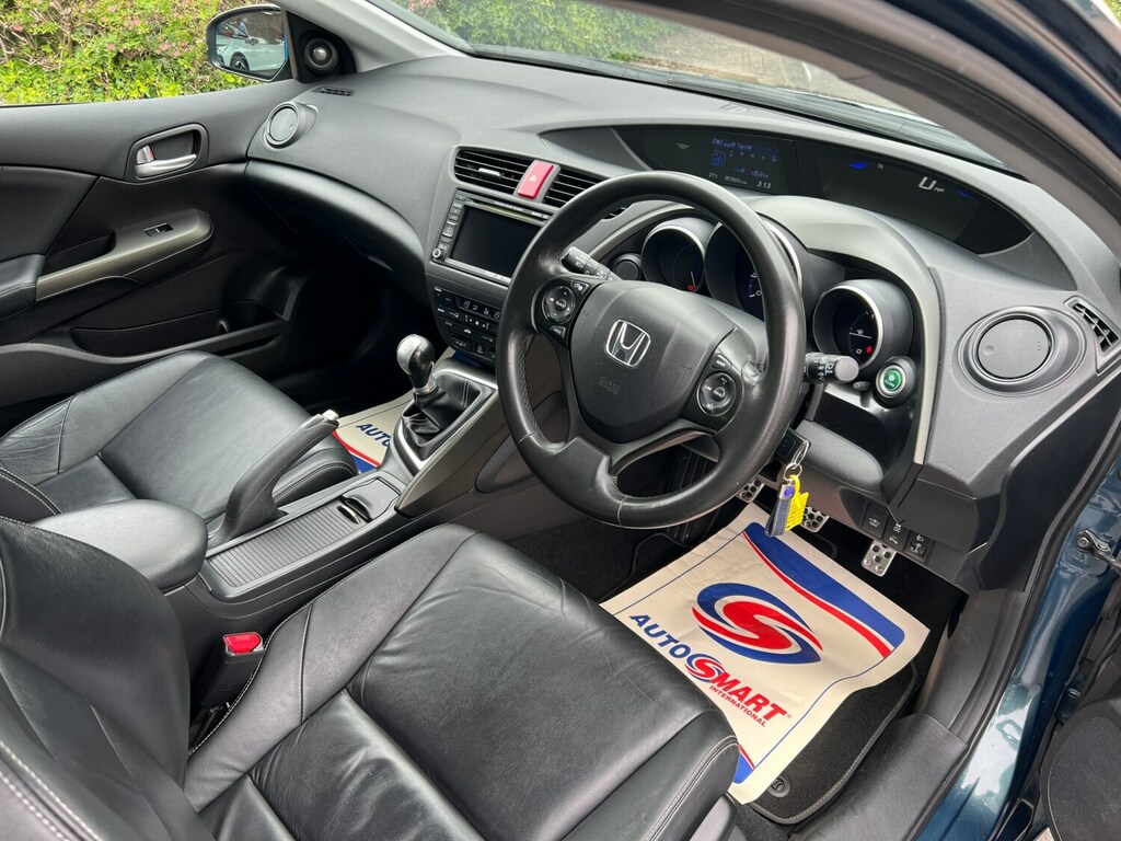 Honda Civic 1.4 I-vtec Se Euro 5 Ss White #11