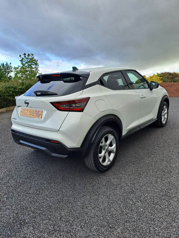 Nissan Juke 1.0 Dig-t 114 N-connecta TGZ8896 White #3