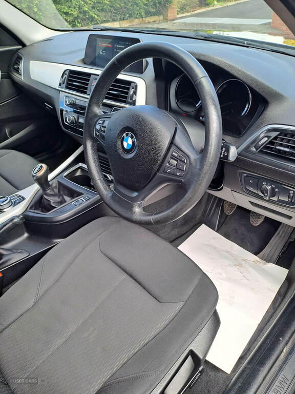 BMW 1 Series 116D Se Business Nav Servotronic DSZ3081 Black #4