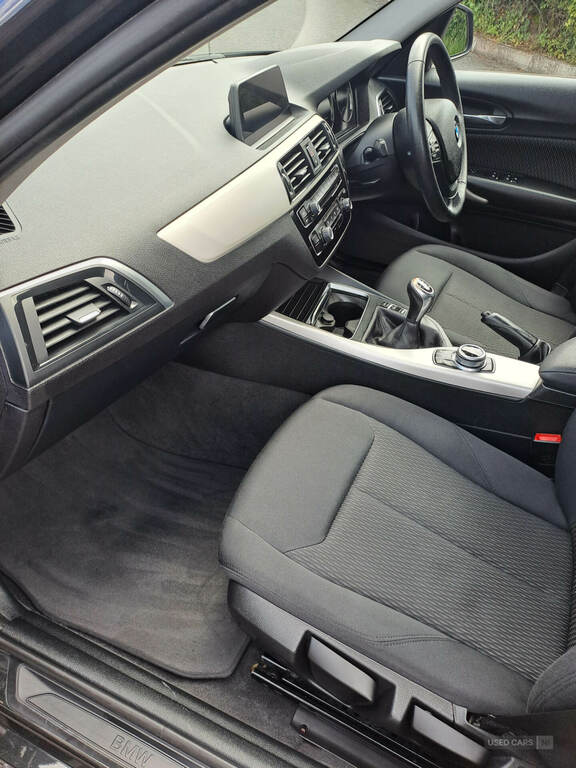 BMW 1 Series 116D Se Business Nav Servotronic Black #5