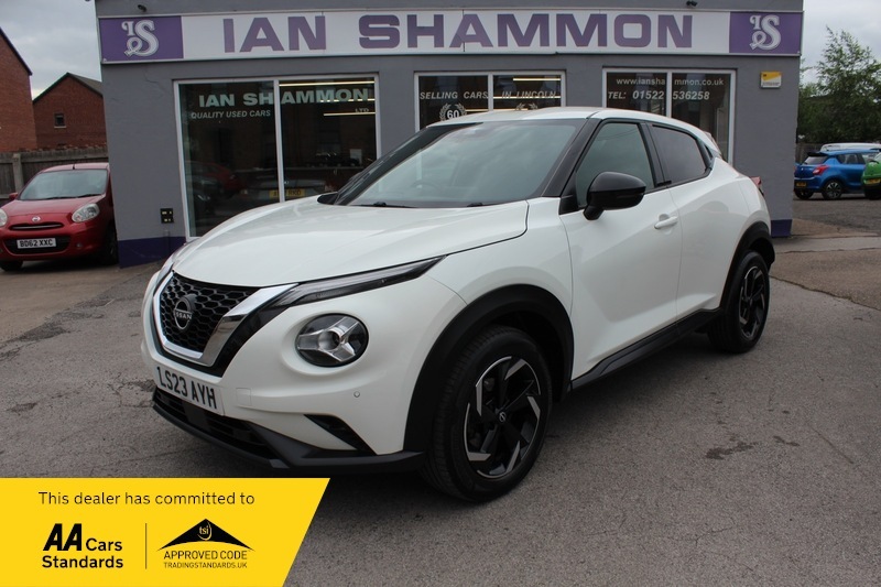 Nissan Juke Dig-t N-connecta White