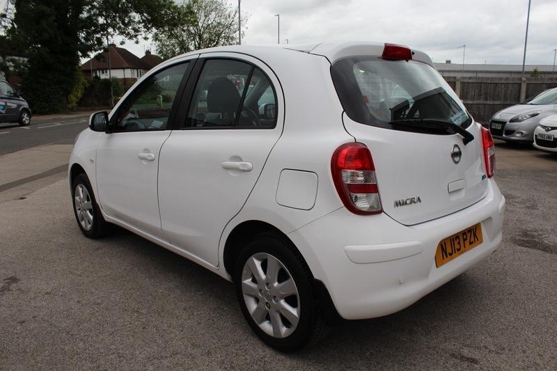 Nissan Micra 1.2 Acenta NJ13PZK White #6