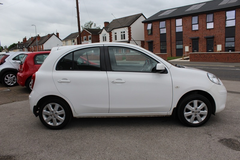Nissan Micra 1.2 Acenta NJ13PZK White #4