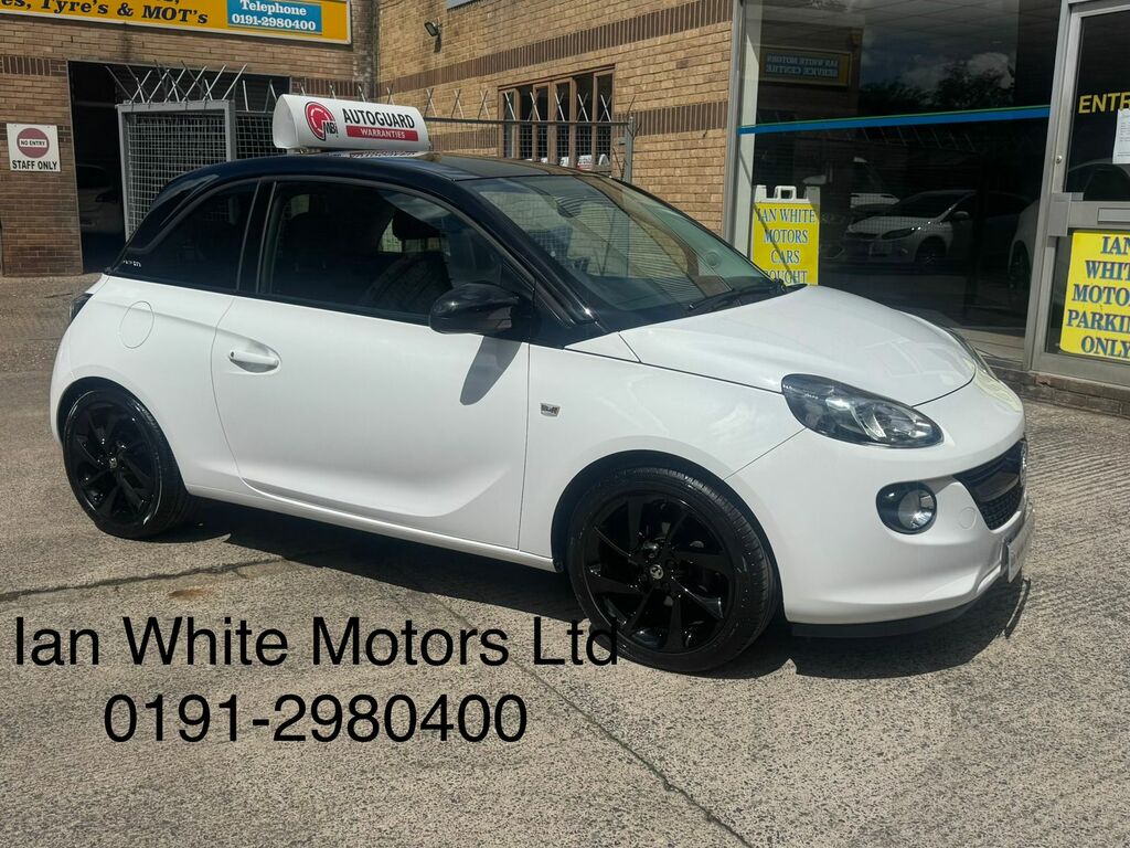 Vauxhall Adam 1.2I Ecoflex Energised Hatchback White