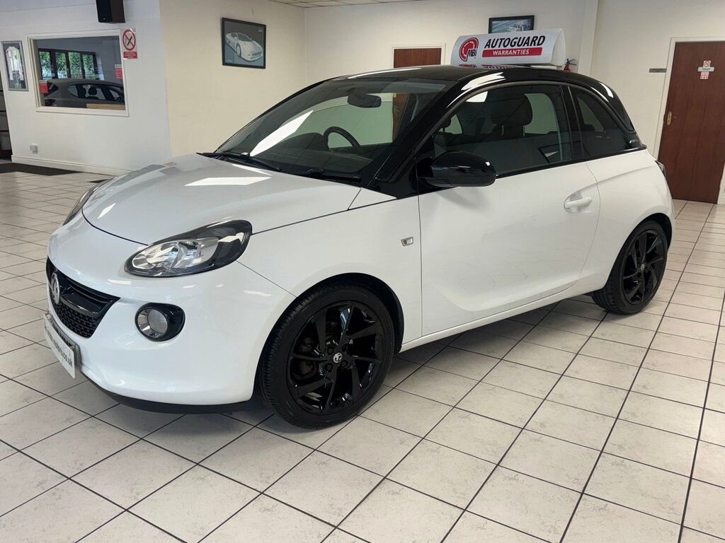 Vauxhall Adam 1.2I Ecoflex Energised Hatchback SJ17XMT White #3