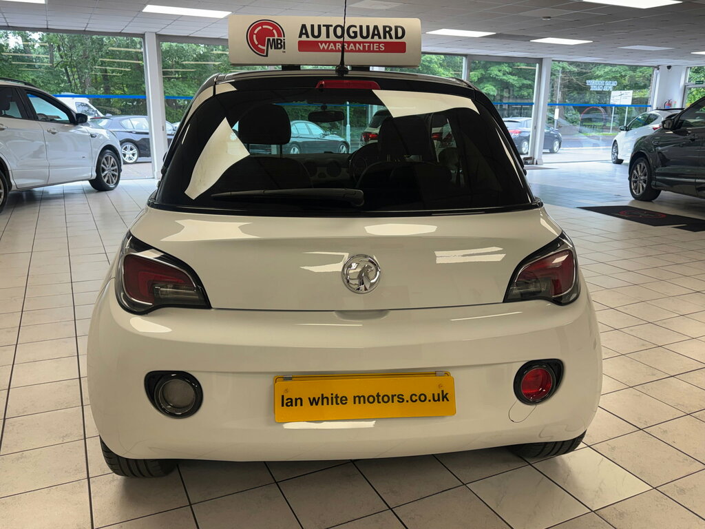 Vauxhall Adam 1.2I Ecoflex Energised Hatchback SJ17XMT White #5