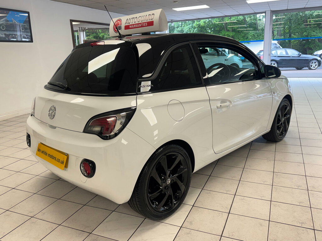 Vauxhall Adam 1.2I Ecoflex Energised Hatchback SJ17XMT White #6