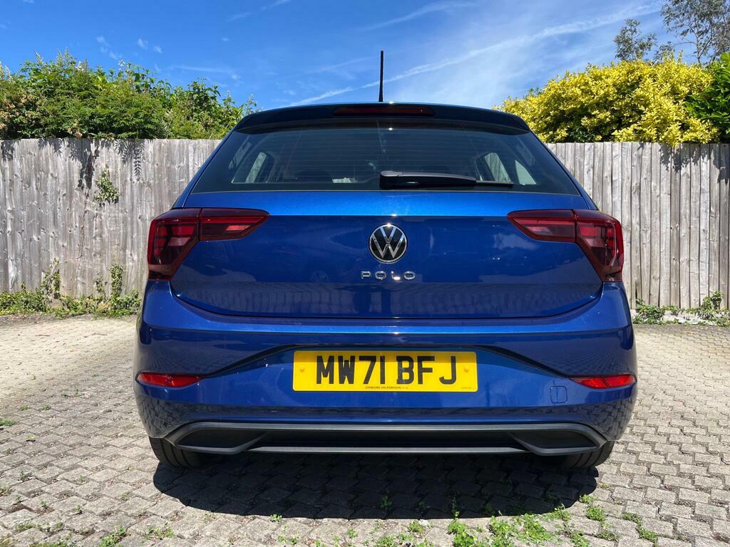 Volkswagen Polo 1.0 Tsi Life Euro 6 S S MW71BFJ Blue #4