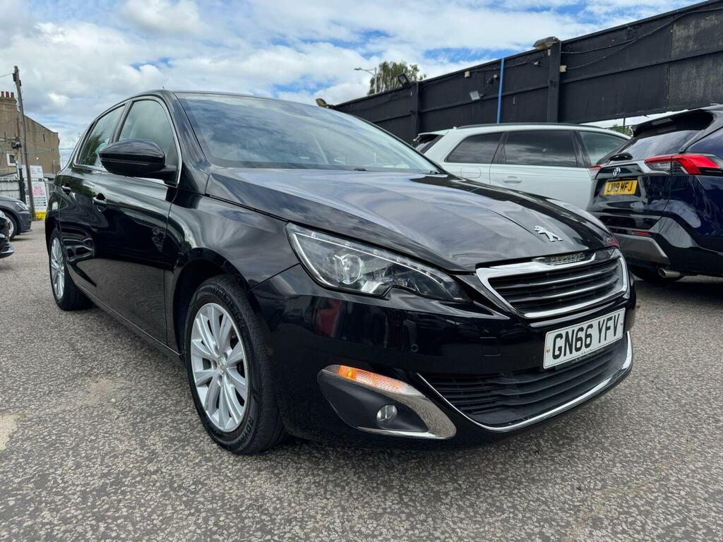 Peugeot 308 Hatchback 1.6 Bluehdi Allure Euro 6 Ss 201 Black