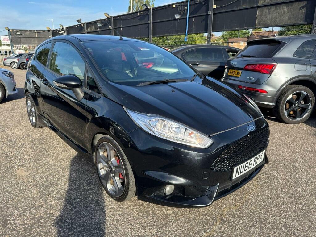 Ford Fiesta Hatchback 1.6T Ecoboost St-3 Euro 6 201666 NU66RPX Black #6