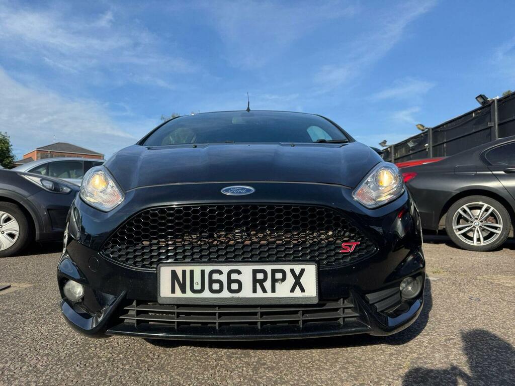 Ford Fiesta Hatchback 1.6T Ecoboost St-3 Euro 6 201666 NU66RPX Black #5