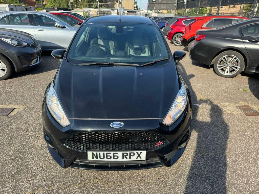 Ford Fiesta Hatchback 1.6T Ecoboost St-3 Euro 6 201666 NU66RPX Black #4