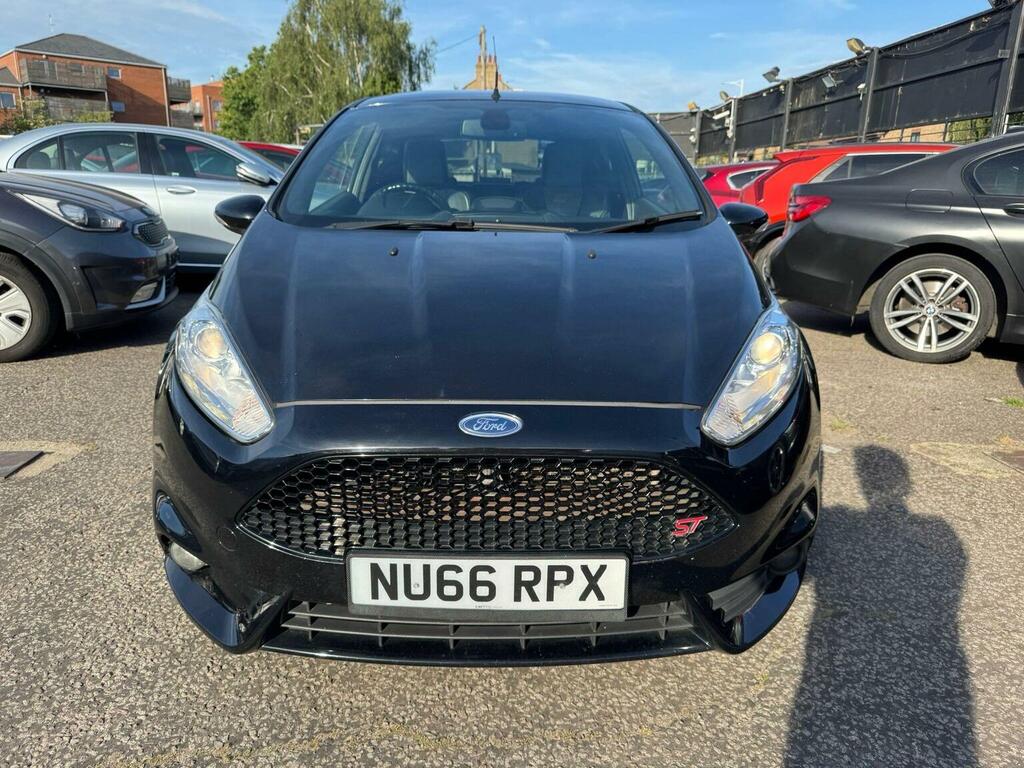 Ford Fiesta Hatchback 1.6T Ecoboost St-3 Euro 6 201666 NU66RPX Black #3