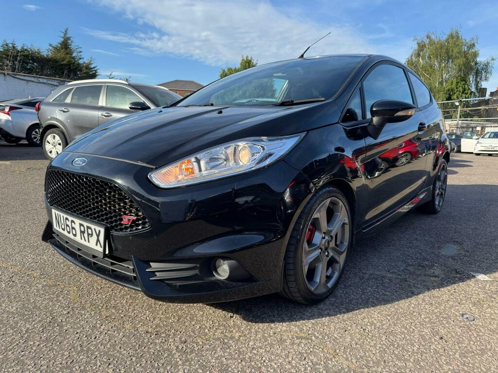Ford Fiesta Hatchback 1.6T Ecoboost St-3 Euro 6 201666 NU66RPX Black #2