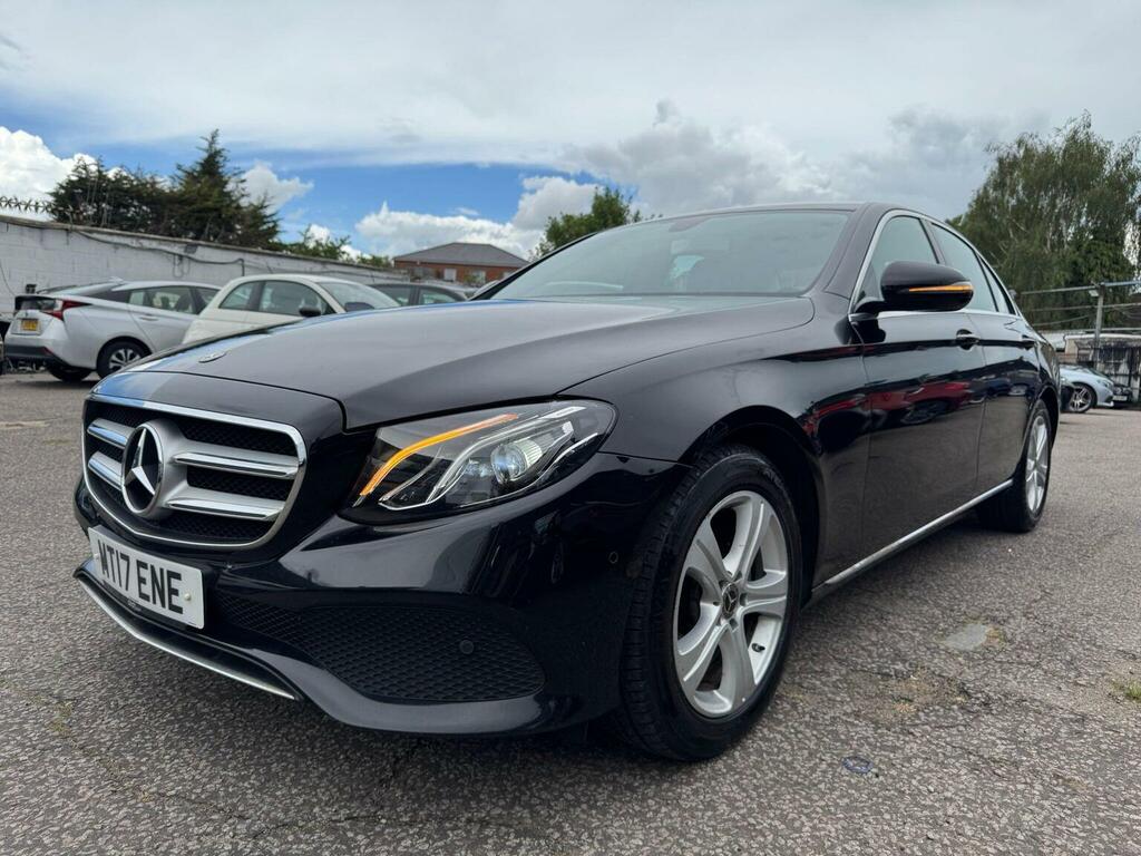 Mercedes-Benz E Class Saloon 2.0 E220d Se G-tronic Euro 6 Ss 20 MT17ENE Black #2