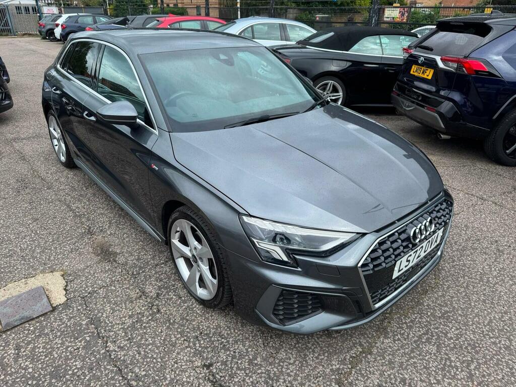 Audi A3 Hatchback 1.0 Tfsi 30 S Line Sportback Euro 6 Ss LS72OVA Grey #6