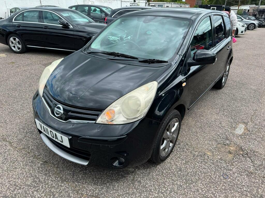 Nissan Note 1.6 16V N-tec Euro 5 Black #6
