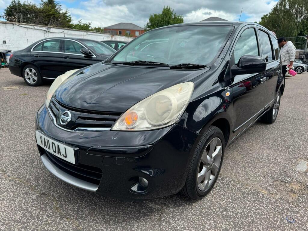 Nissan Note 1.6 16V N-tec Euro 5 Black #2