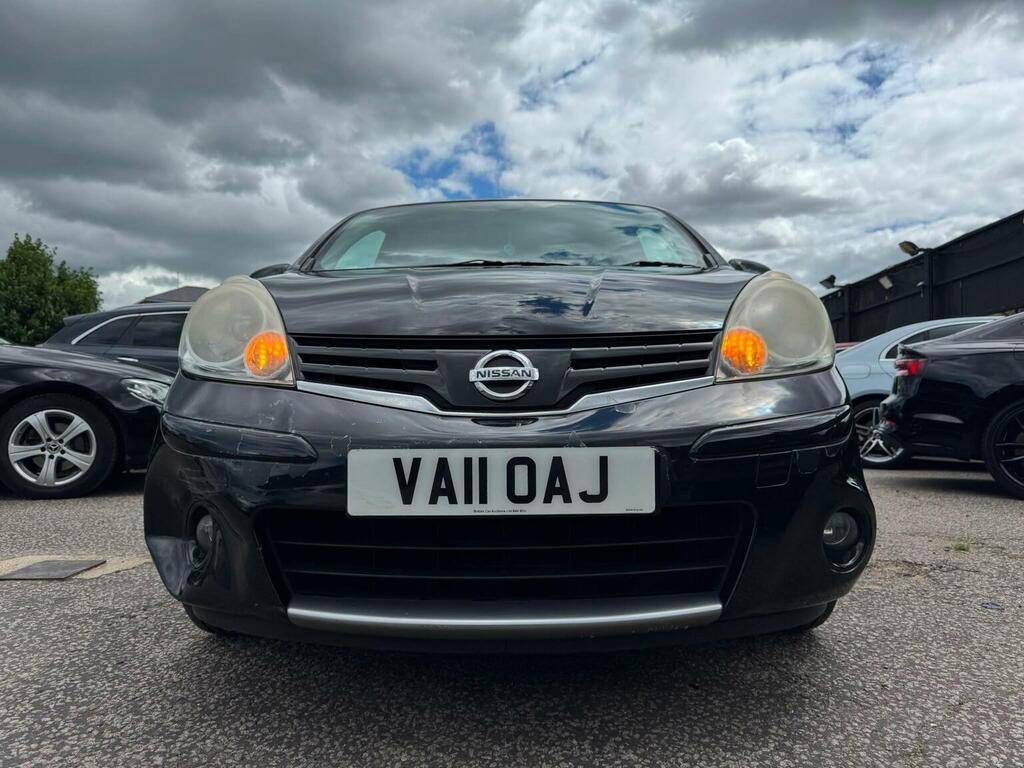 Nissan Note 1.6 16V N-tec Euro 5 Black #4