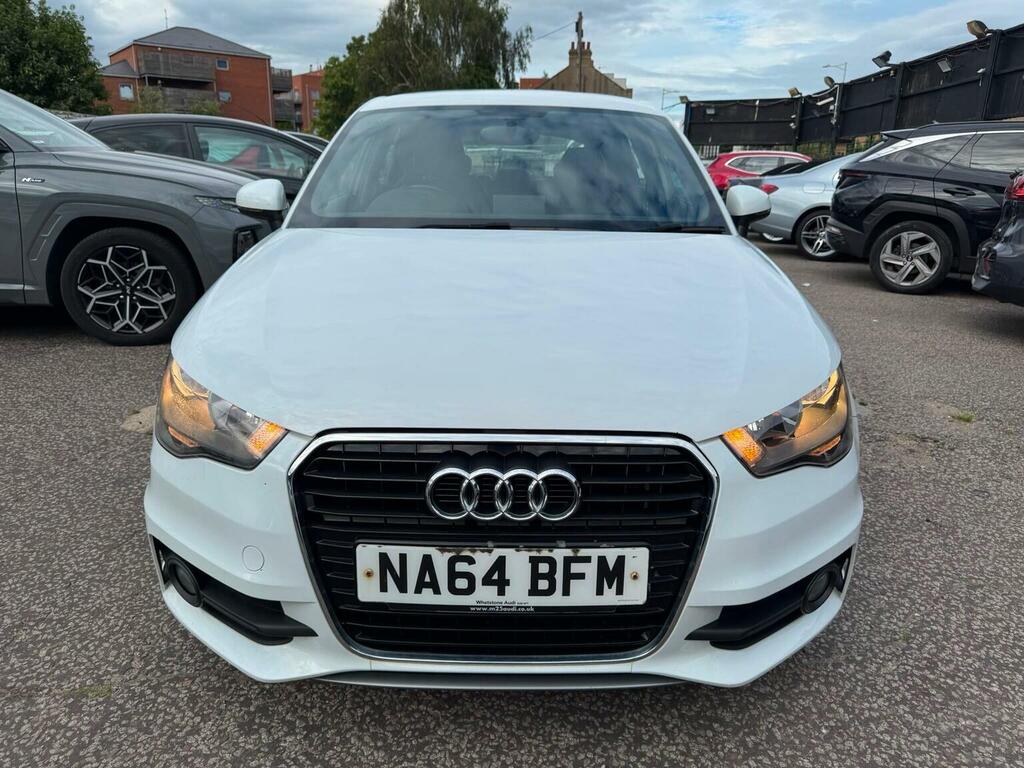 Audi A1 Hatchback 1.4 Tfsi Cod S Line Sportback S Tronic E NA64BFM White #4