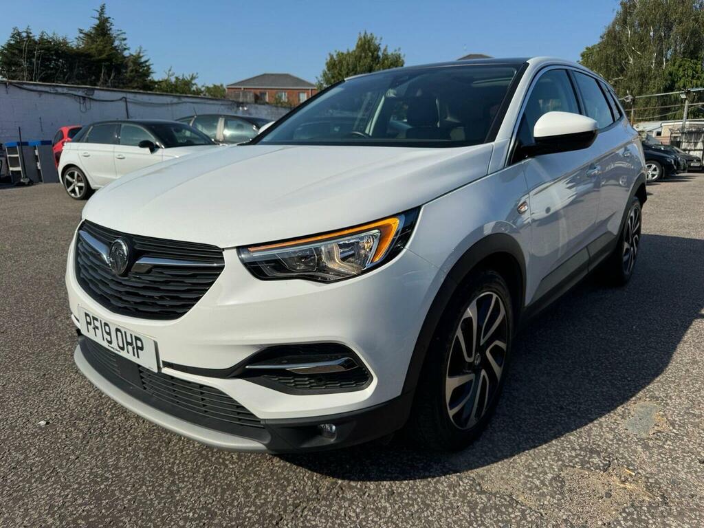 Vauxhall Grandland X Suv 1.2 Turbo Elite Nav Euro 6 Ss 201 PF19OHP White #2