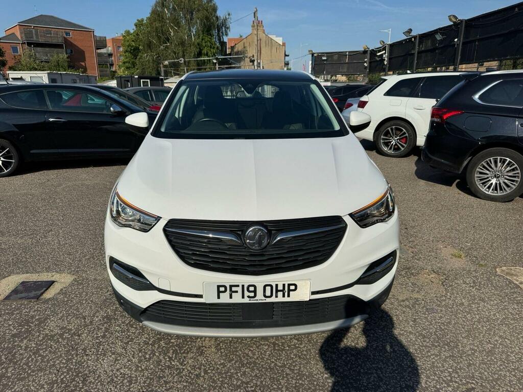 Vauxhall Grandland X Suv 1.2 Turbo Elite Nav Euro 6 Ss 201 PF19OHP White #3