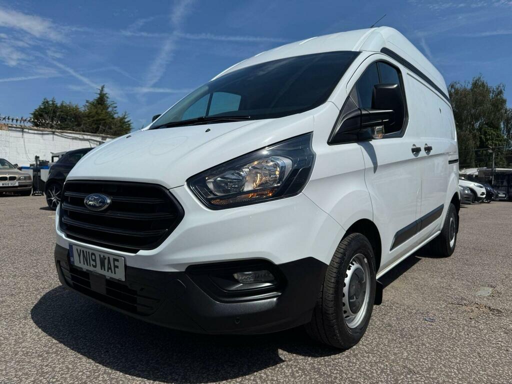 Ford Transit Custom 2.0 300 Ecoblue L1 H2 Euro 6 White #2