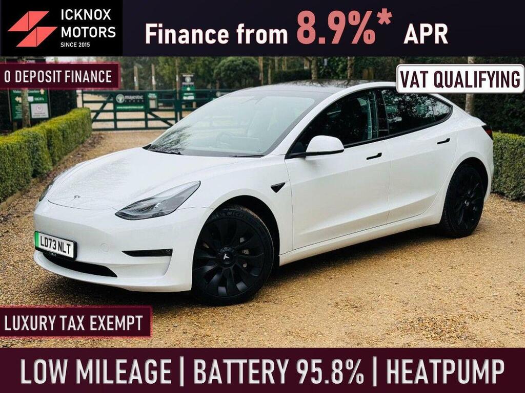 Tesla Model 3 Saloon Long Range Rwd 202373 