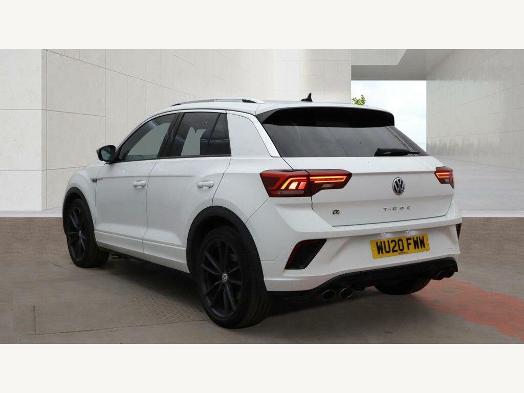 Volkswagen T-Roc 2.0 Tsi R Dsg 4Motion Euro 6 S S White #6