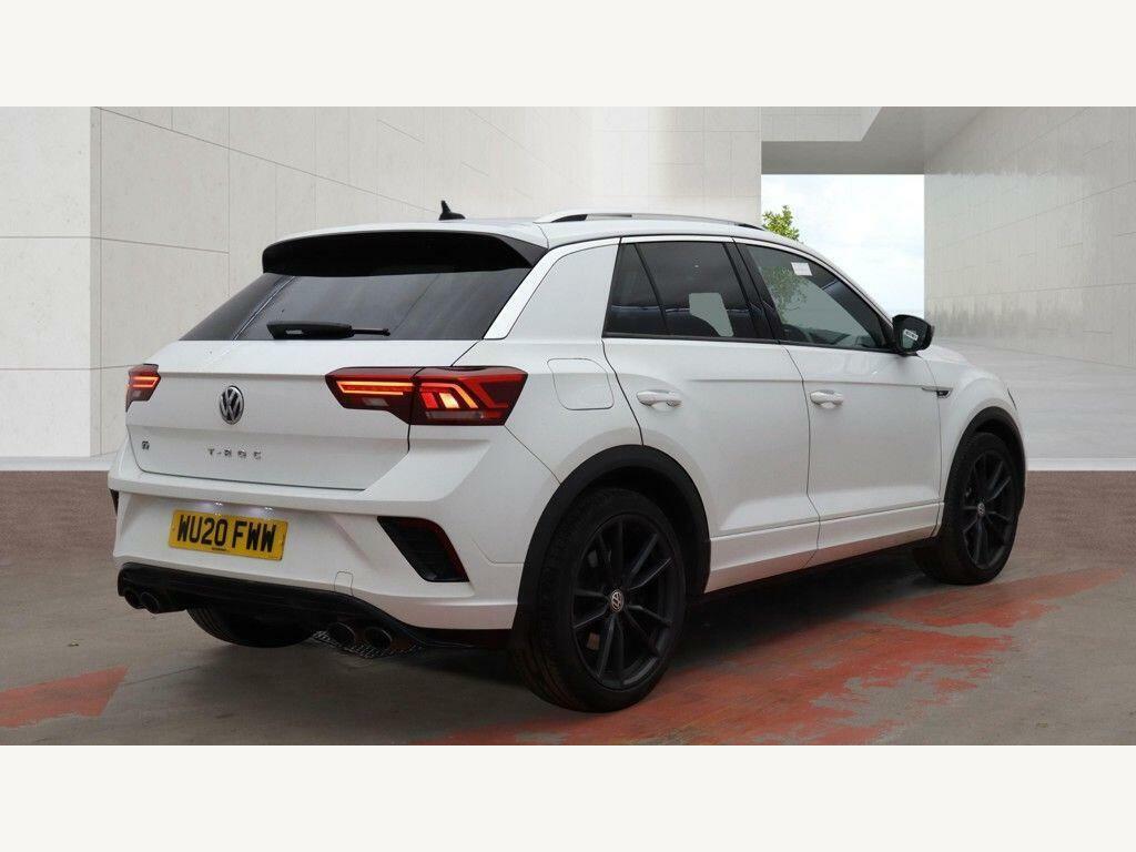 Volkswagen T-Roc 2.0 Tsi R Dsg 4Motion Euro 6 S S White #3