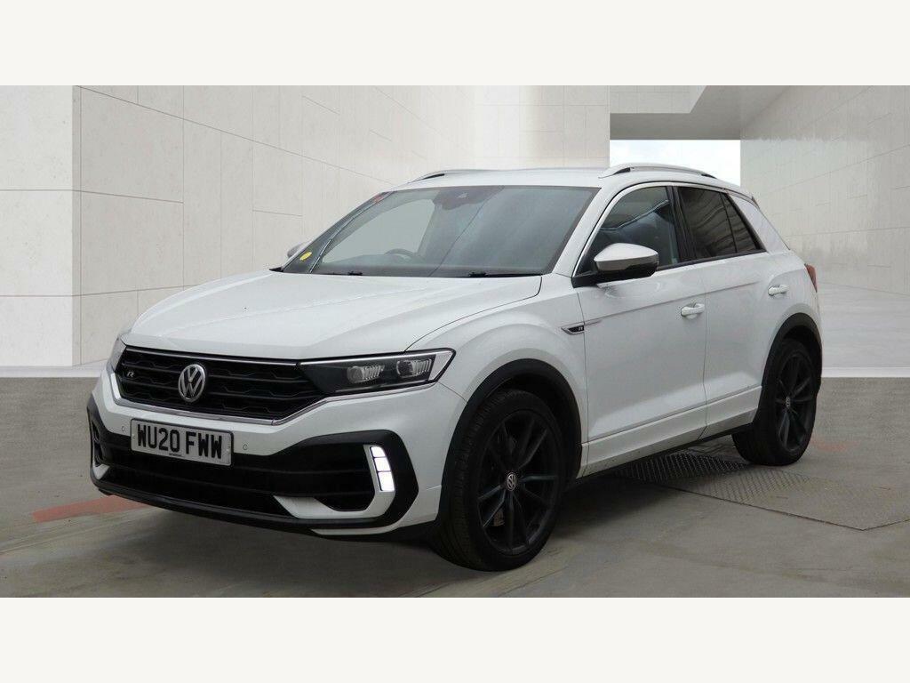 Volkswagen T-Roc 2.0 Tsi R Dsg 4Motion Euro 6 S S White #4