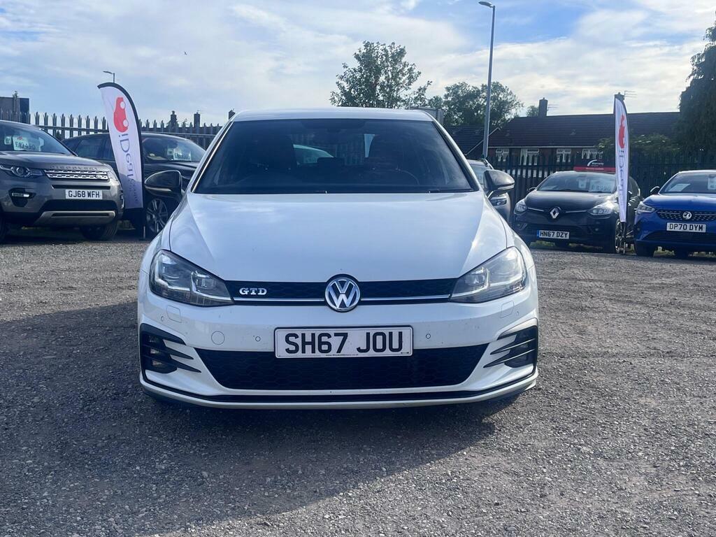 Volkswagen Golf 2.0 Tdi Gtd Euro 6 S S White #5